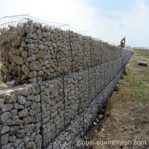 Gabion Box for Retaining Wall Project Weavon Galvanized Gabion Basket for Retaining Wall Project Supplier